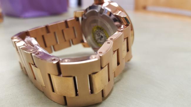Movado Rose Gold Stainless Bracelet Crystal 3600086 Watch