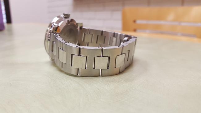 Movado Silver Bold Dial Stainless Steel Ladies 3600084 Watch