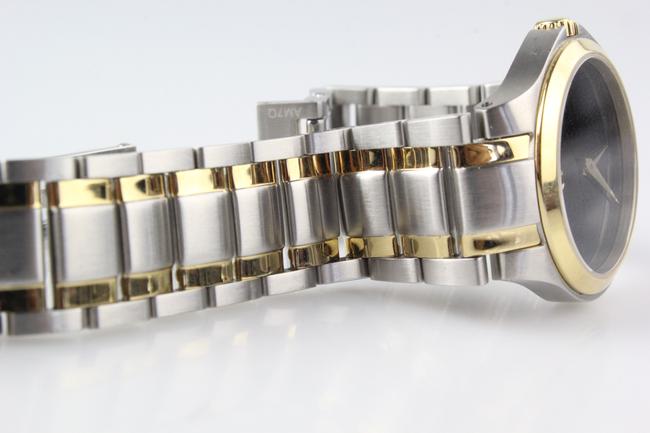 Movado Silver and Gold Bracelet Watch