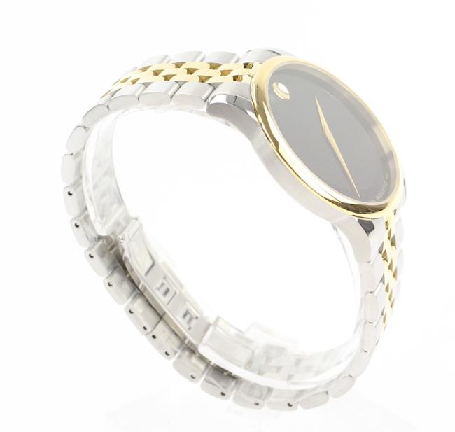Movado Silver and Gold Two-tone Museum Watch