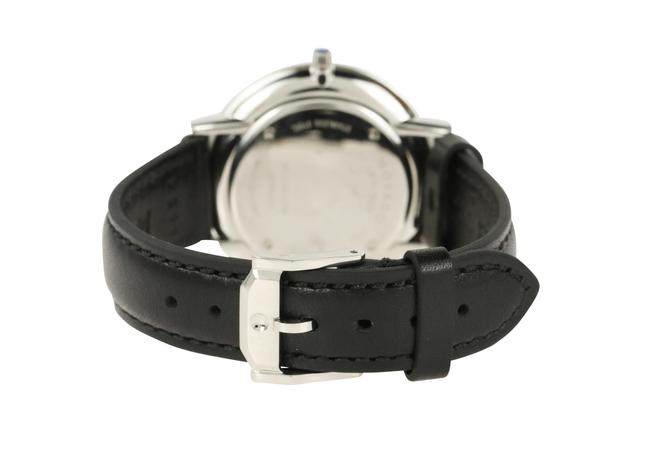 Movado Black Ultra Slim Sunray Watch