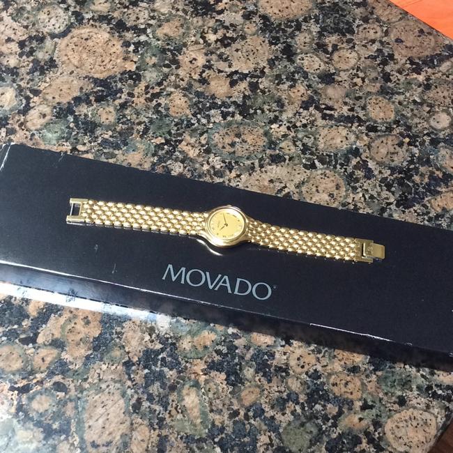 Movado Gold Plated Concerto Watch