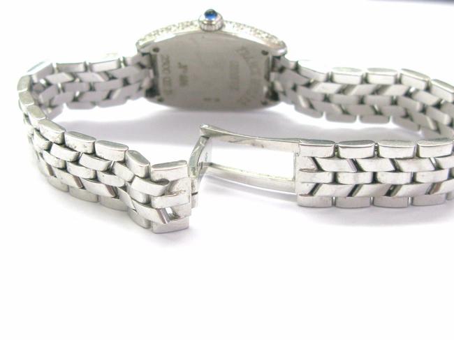Franck Muller White Gold Cintree Curvex Diamond 2500 Qzd 18kt Watch