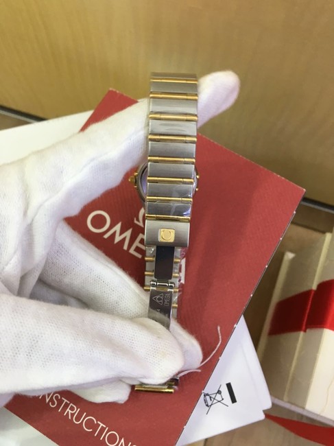 Omega Steel 18k Yellow Gold Constellation Quartz Watch