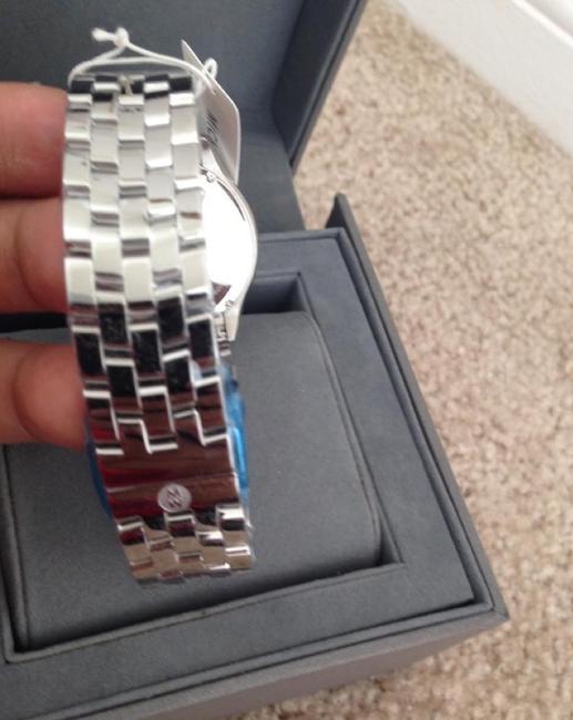Michele Silver Flash-sale Belmore Diamond Diamond Dial Chronograph Watch