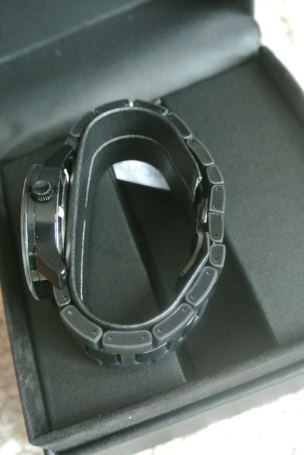 Movado Black Bold 42mm Dial Polyurethane Watch