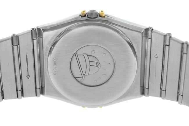 Omega Gold/Silver Constellation 396.1069 Mens Unisex Day Date 18k Steel Watch