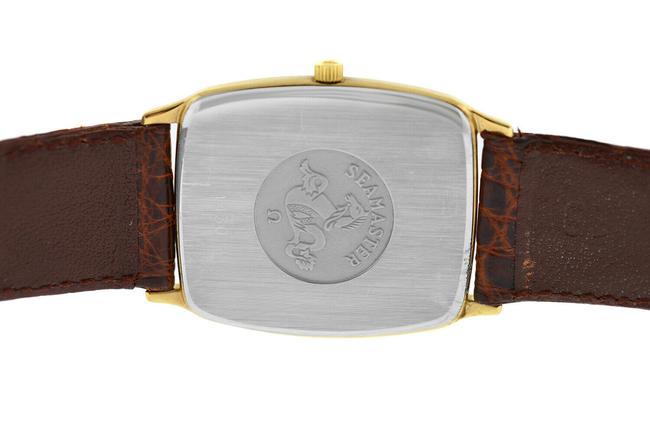 Omega Gold Seamaster 1430 Unisex Tone Stainless Steel 28mm Quartz Watch