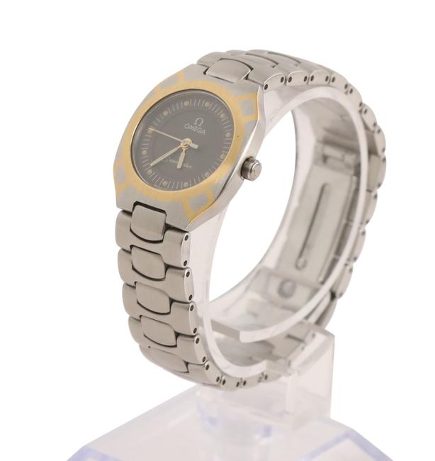 Omega Silver Seamaster Watch