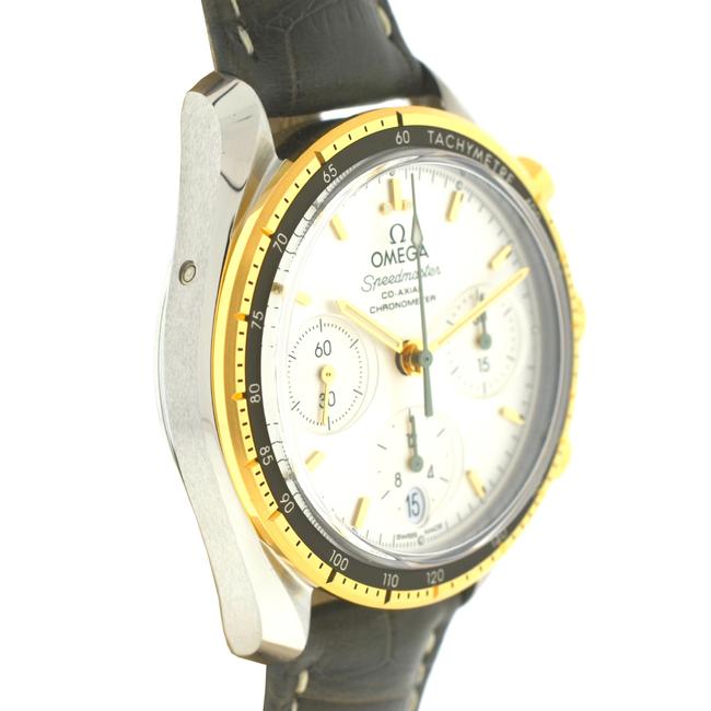 Omega Silver Speedmaster Co-axial Chronograph 38mm Ladies Watch