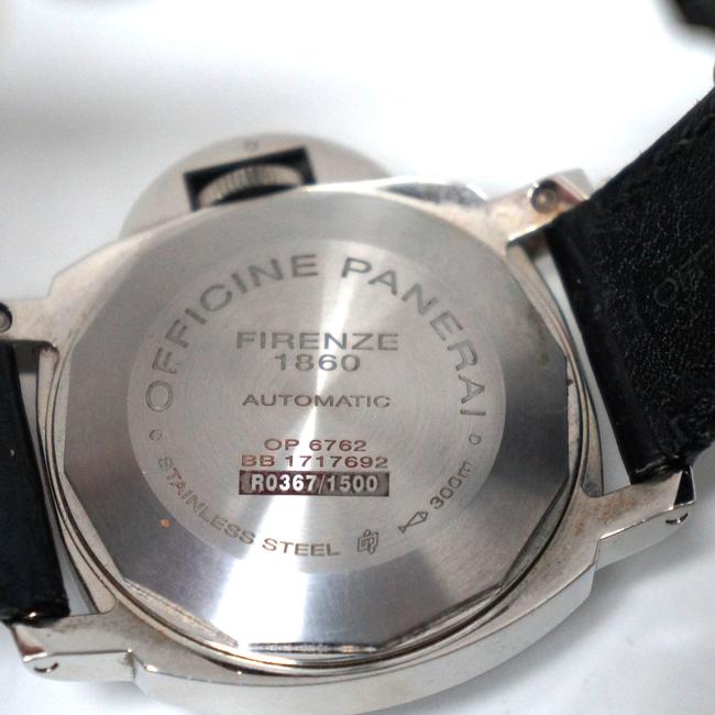 Panerai Black Luminor Pam00090 Power Reserve Acciaio Mens Watch