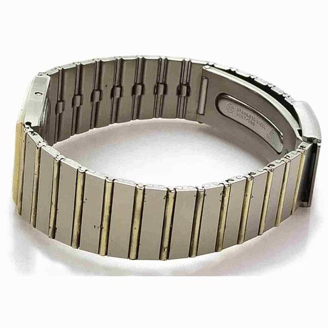 Omega Silver & Cream Deville Quartz Womens Watch Watch