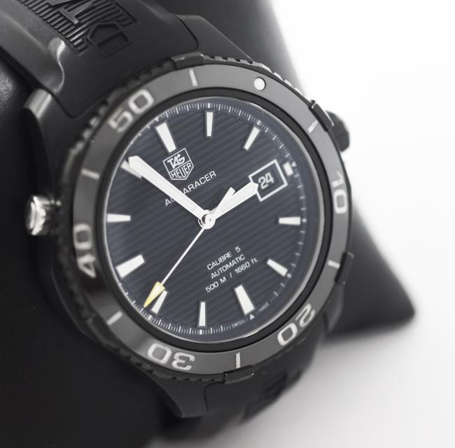 TAG Heuer Aquaracer Titanium Case Ceramic Bezel Wak2180 Watch