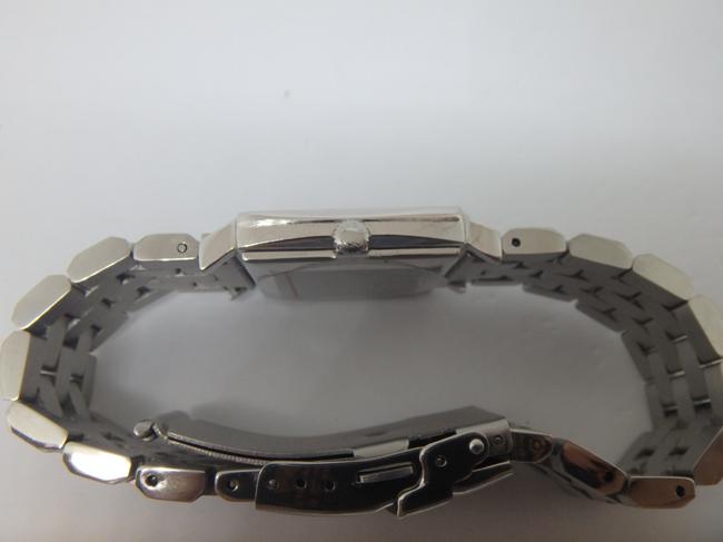 Longines Stainless Steel Diamond Bezel Blue Dial Manual Winding Watch