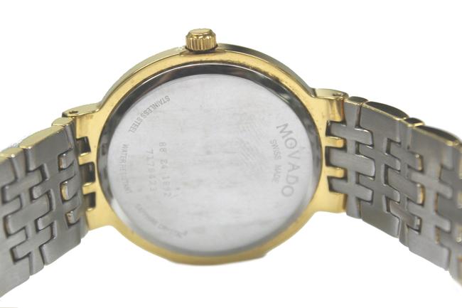 Movado Yellow Classic Black Dial Mens Watch