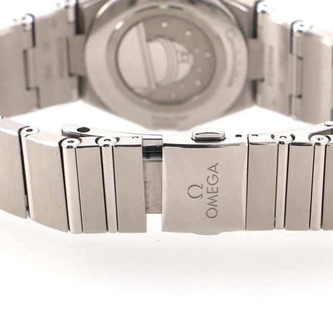 Omega White Constellation Quartz Stainless Steel and Mother Of Pearl 28 Watch