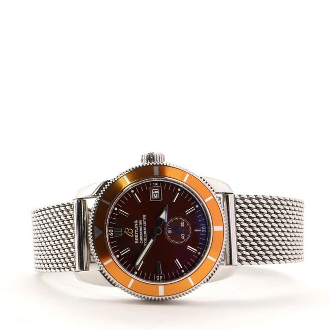 Breitling Brown Superocean Heritage Chronometer Stainless Steel 38 Watch