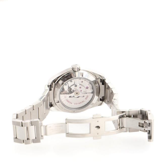 Omega White Seamaster Aqua Terra 150m Co-axial Master Chronometer Watch