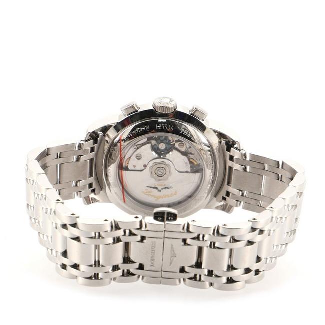 Longines Black Saint-imier Chronograph Stainless Steel 39 Watch