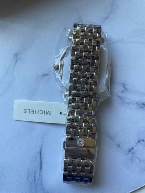 Michele Stainless Steel Caber Diamond Mww16a000001 Watch