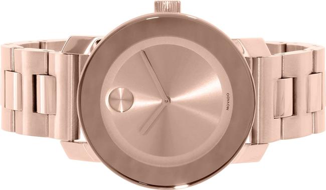 Movado Rose Gold Stainless Bracelet Womens Quartz 3600342 Watch