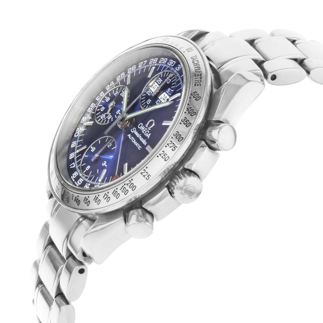 Omega Blue Speedmaster 3523.80.00 Day-date Dial Steel (18737) Watch