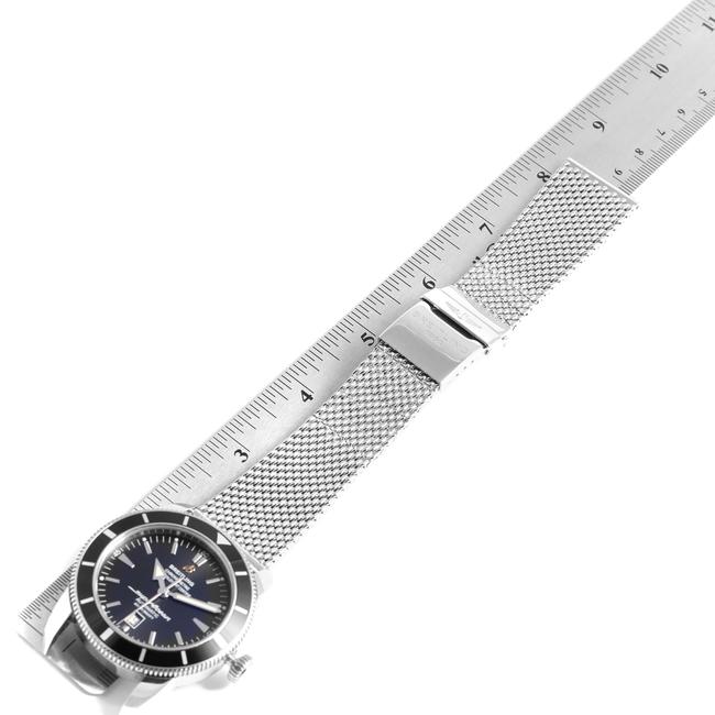 Breitling Black Superocean Heritage 46mm Dial Steel Mens A17320 Watch