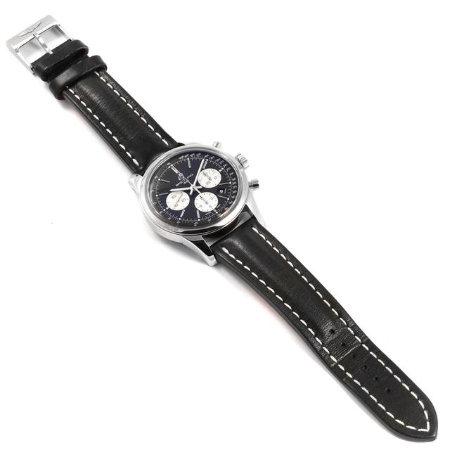 Breitling Black Box Transocean Chronograph Le Mens Ab0151 Papers Watch