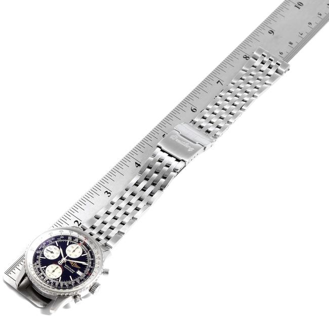 Breitling Black Navitimer Fighter Chronograph Steel Mens A13330 Watch