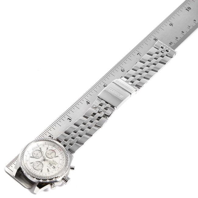 Breitling Silver Box Bentley Motors Gt Special Edition Mens A13362 Card Watch