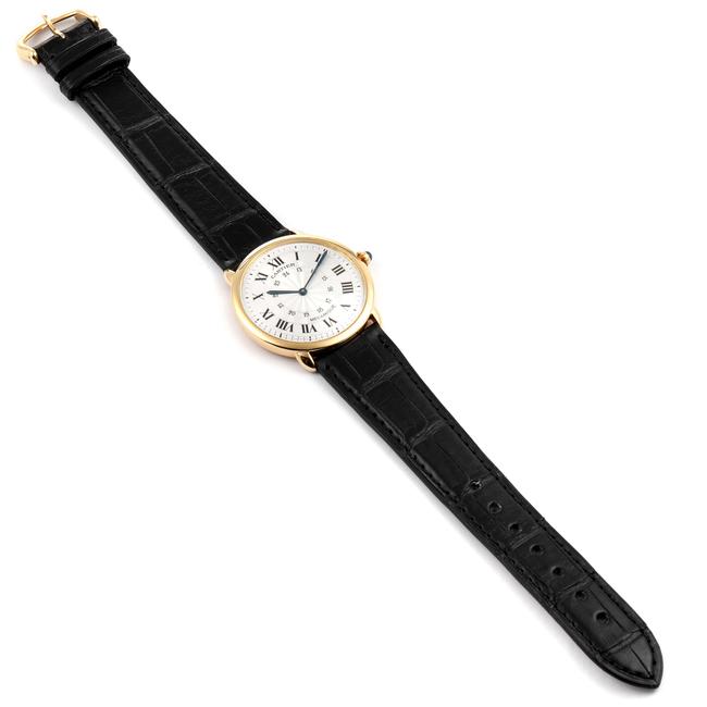 Cartier Silver Ronde Louis 33mm Privee Collection Yellow Gold Unisex Watch