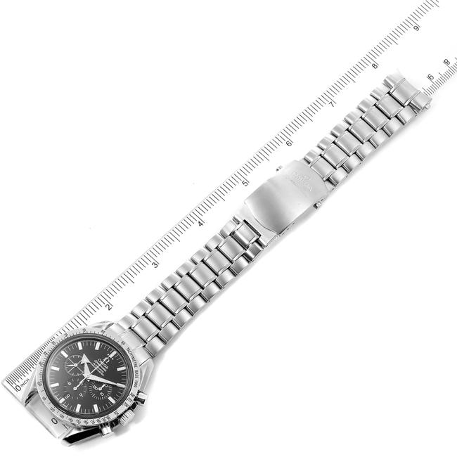 Omega Black Speedmaster Broad Arrow Chronograph Mens 3551.50.00 Card Watch
