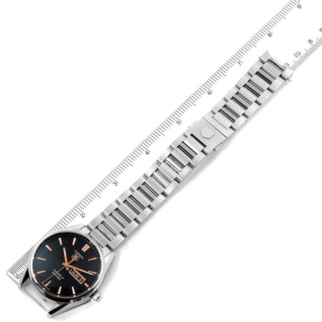 TAG Heuer Black Box Carrera Calibre 5 Day Date Steel Mens War201d Card Watch