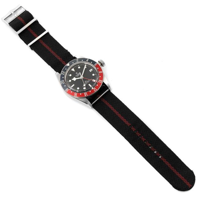 Tudor Black Box Heritage Bay Gmt Pepsi Bezel Mens 79830rb Papers Watch
