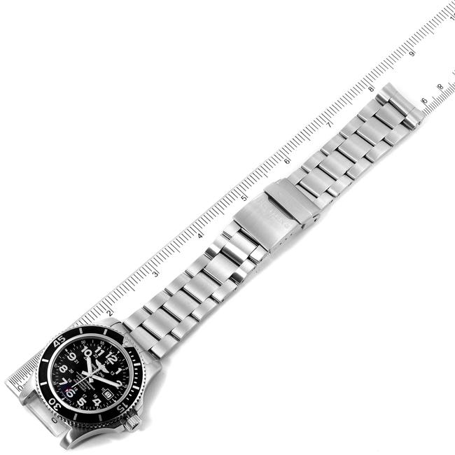 Breitling Black Superocean Ii 44 Dial Steel Mens A17392 Watch