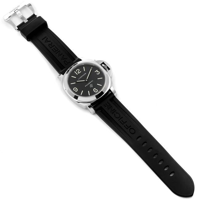 Panerai Black Box Luminor Base Logo 44mm Steel Mens Pam00000 Card Watch