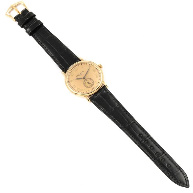Patek Philippe Champagne Box Calatrava Officier Rose Gold Mens 5022 Papers Watch