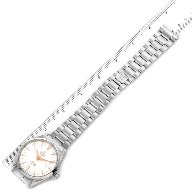 Omega Silver Seamaster Aqua Terra Dial Steel Mens 2502.34.00 Watch