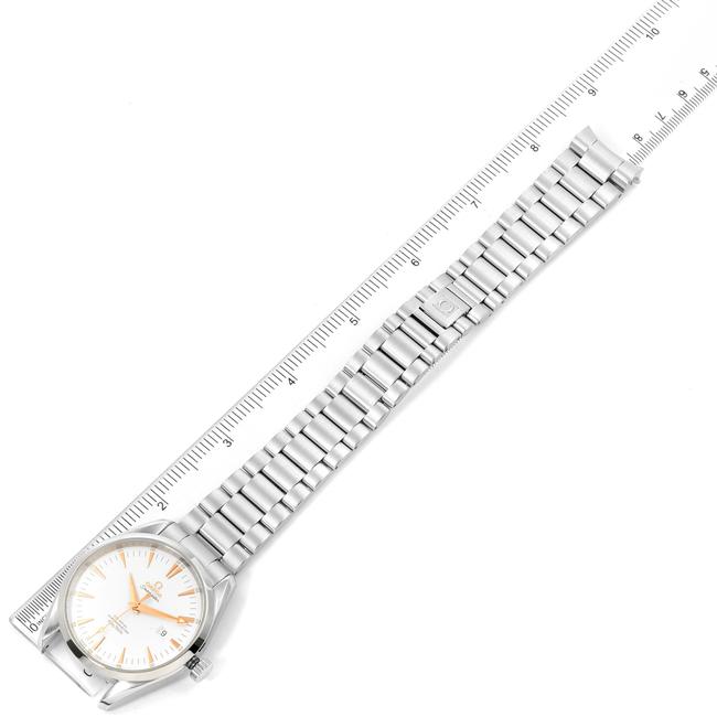 Omega Silver Seamaster Aqua Terra Dial Steel Mens 2502.34.00 Watch