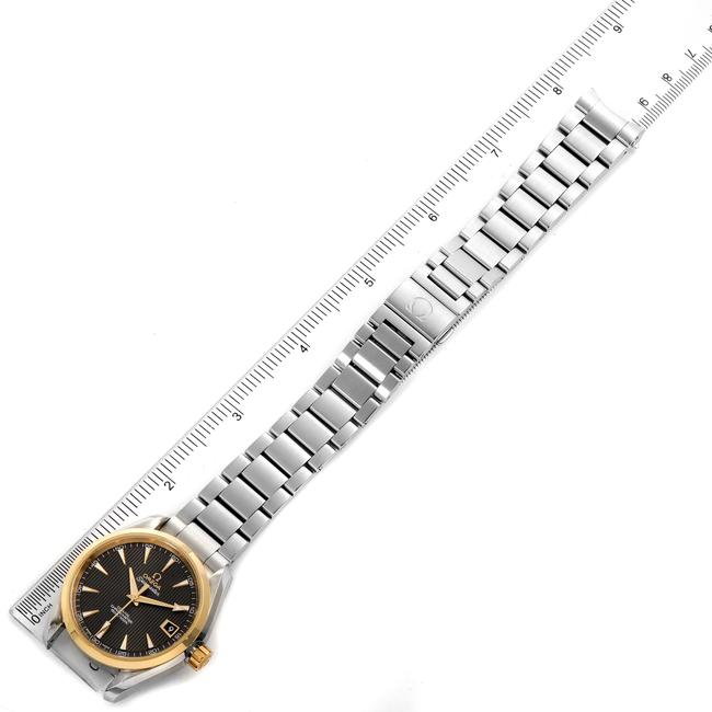 Omega Grey Seamaster Aqua Terra Steel Yellow Gold 231.20.39.21.06.004 Watch