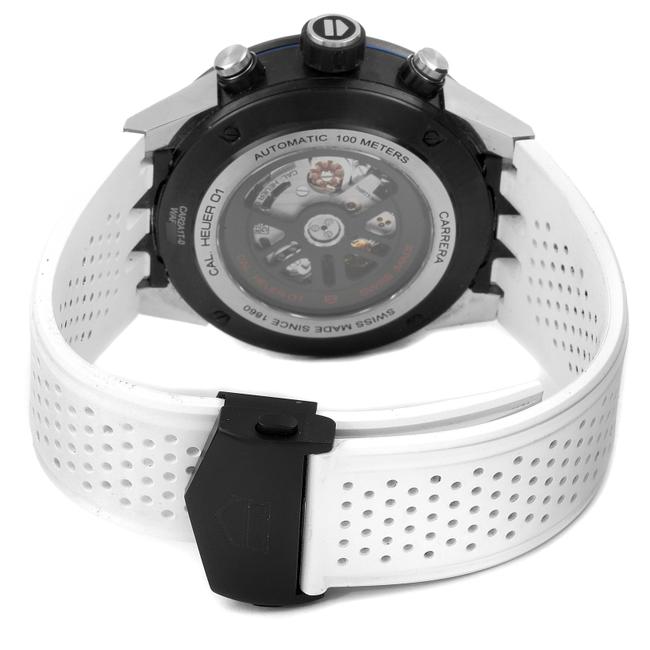 TAG Heuer Black Skeleton Carrera Calibre 01 Mens Car2a1t Watch