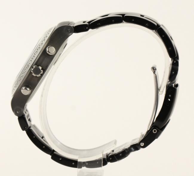 Swatch Black Svcm4009ag Aluminum Bracelet with Analog Dial Watch