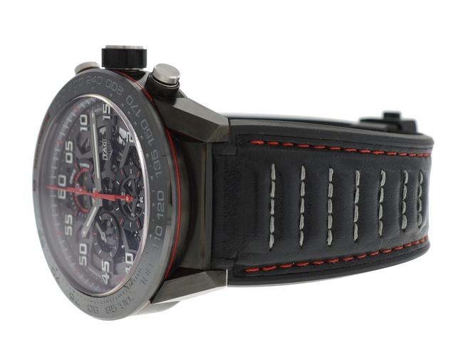 TAG Heuer Balck Mens Carrera Car2a1h.ft6101 Chronograph Watch
