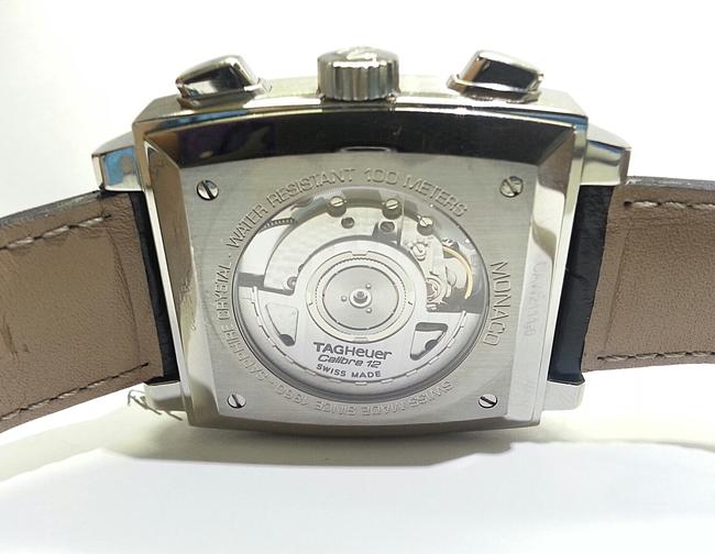 TAG Heuer Caw2111 Blue Monaco Chronograph Mens Watch