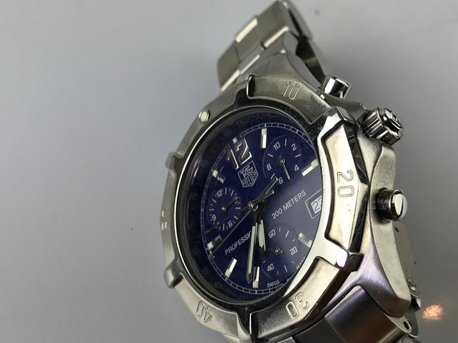 TAG Heuer Blue Chronograph Watch
