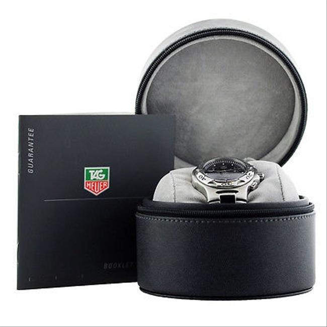 TAG Heuer White Black Silver Kirium Cl1212 Midsize Chronograph Unisex Watch