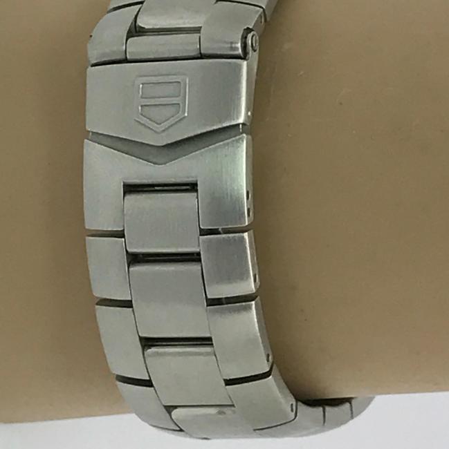 TAG Heuer Silver Professional Mens Wl1114 Swiss Quartz 200m Date Gray Watch