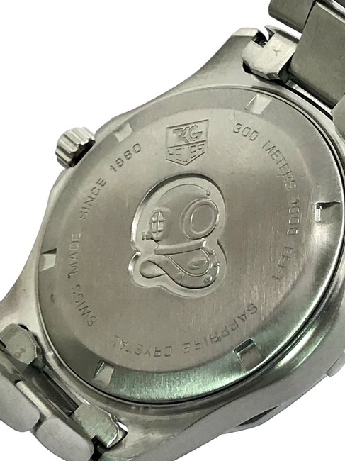 TAG Heuer Silver Waf1112 Gray Aquaracer Mens Swiss 300m Watch