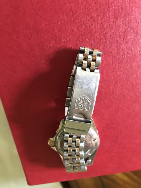 TAG Heuer Silver/Gold Womens Professional Dive Watch