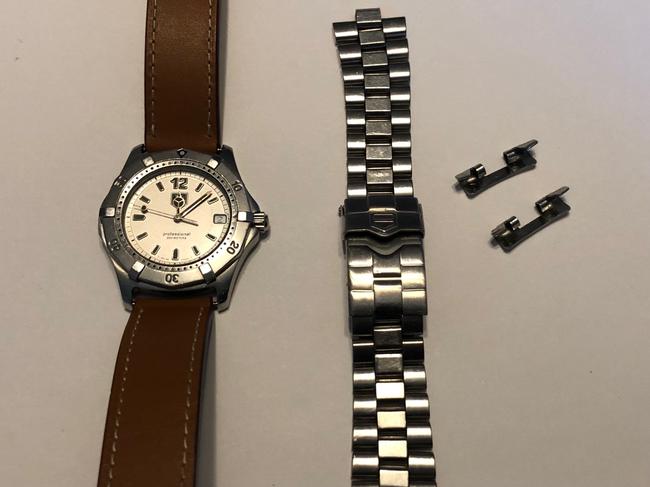 TAG Heuer Silver Wk1112 Professional 200m Watch
